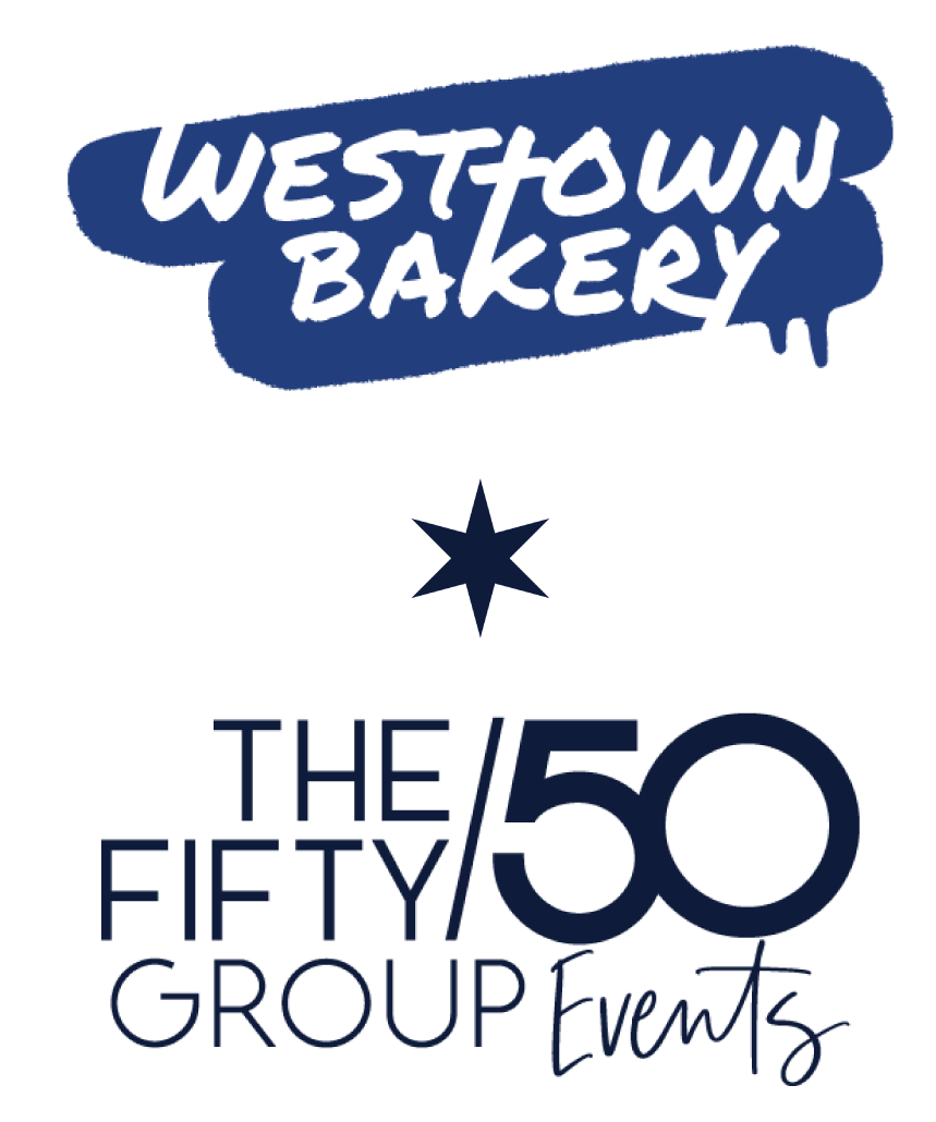 West Town Bakery and the Fifty/50 Group logo